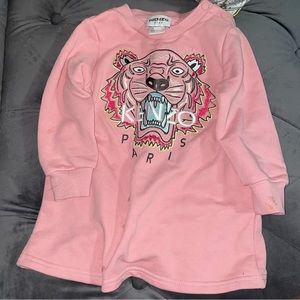 Kenzo pink dress (kids )